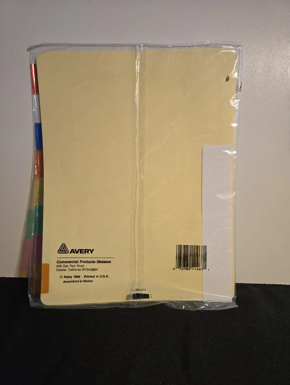 5-Tab Binder Dividers, Insertable Tabs [9 Sets Total]